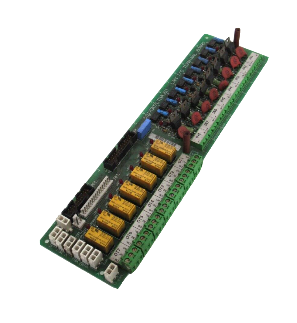 USED GENERAL ELECTRIC 531X307LTBAJG1 LAN I/O TERMINAL BOARD