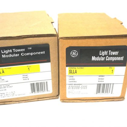 2 NEW GENERAL ELECTRIC SLLA LIGHT TOWER MODULAR COMPONENT