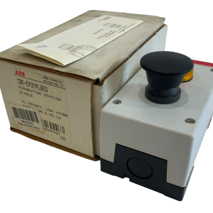 NEW ABB CBK-EP2YPLBES 2 HOLE PUSHBUTTON STATION CBKEP2YPLBES