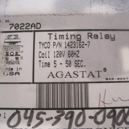 NEW AGASTAT 1423162-7 TIME DELAY RELAY 14231627