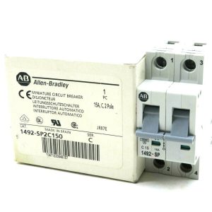 NEW ALLEN BRADLEY 1492-SP2C150 MINIATURE CIRCUIT BREAKER SERIES C 1492SP2C150