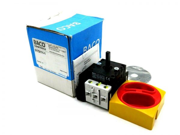 NEW BACO CONTROLS 0172111-1 DISCONNECT SWITCH 172100 172179 01721111