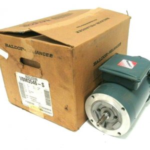 NEW BALDOR VBM3546-S BRAKE MOTOR 1HP 208-230/460V 1750RPM 5/8" DIA.