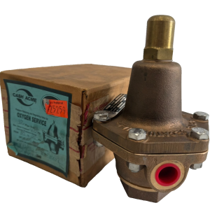 NEW CASH ACME  TYPE B PRESSURE REDUCING AND REGULATING VALVE  1/2"