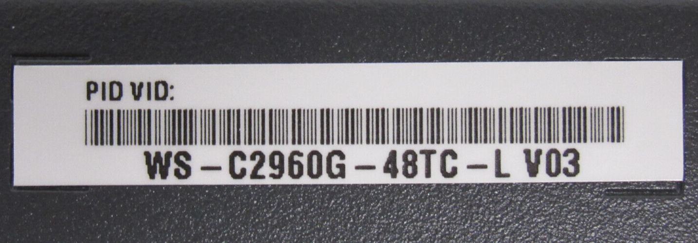 NEW CISCO WS-C2960G-48TC-L ETHERNET SWITCH WSC2960G48TCL - Image 5