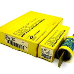 NEW LOT OF 5 BUSSMANN LPJ-200SP LOW- PEAK FUSES LPJ200SP