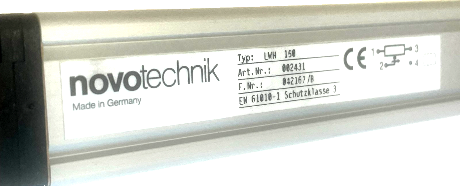 Machine Lwh NEW NOVOTECHNIK LWH 150 LINEAR TRANSDUCER LWH150 - SB Industrial Supply ...
