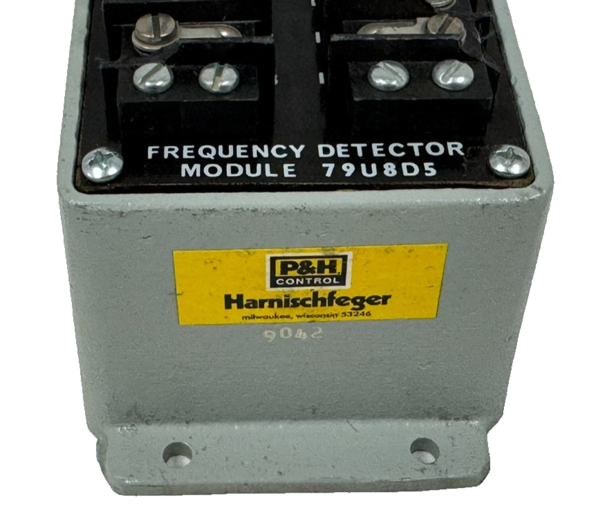 Frequrncy Control Module NEW P&H CONTROL 79U8D5 FREQUENCY DETECTOR MODULE - SB Industrial Supply ...