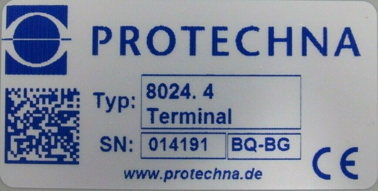 NEW PROTECHNA 4082.06 LASERSTOP 4082 LASER THREAD CONTROL SYSTEM TERMINAL 8024 - Image 7