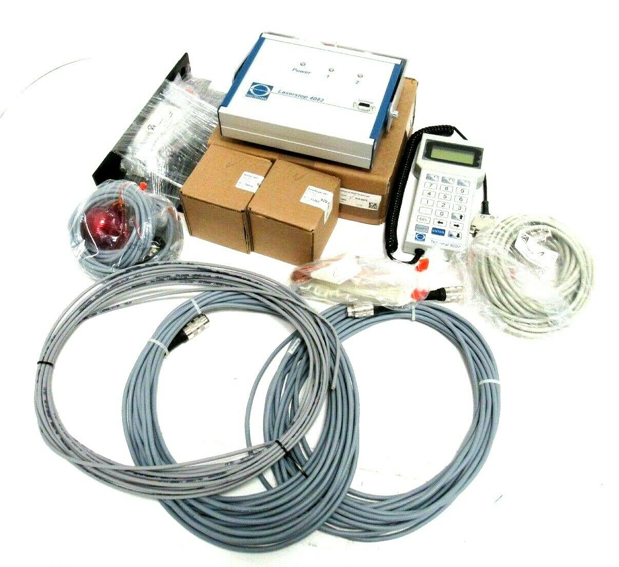 NEW PROTECHNA 4082.06 LASERSTOP 4082 LASER THREAD CONTROL SYSTEM TERMINAL 8024