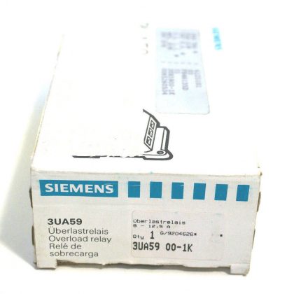 NEW SIEMENS 3UA5-900-1K OVERLOAD RELAY 3UA59001K