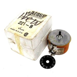 NEW STACO ENERGY 221-B VARIAC 221B