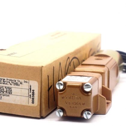 NEW VERSA VALVES VSG-2311-31-243-A120 TWO WAY VALVE VSG231131243A120
