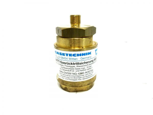 NEW WITT-GASETECHNIK 600 NON-RETURN VALVE DIN-DVGW NG-4390 AO0754