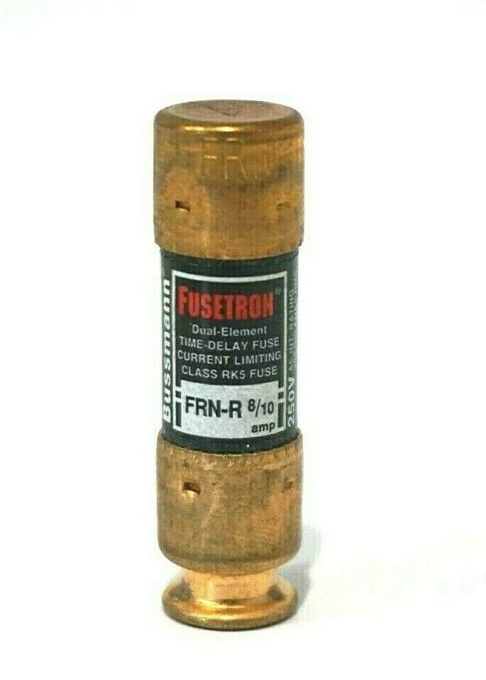 10 NEW BUSSMANN FUSETRON FRN-R-8/10 FUSES FRNR810 - SB Industrial ...