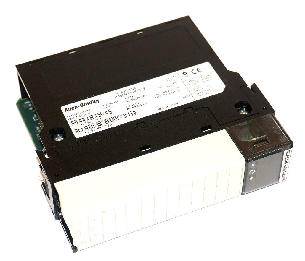 ALLEN BRADLEY 1756-M08SE SER.B INTERFACE MODULE 1756M08SE