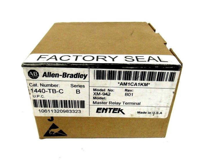 NEW ALLEN BRADLEY 1440-TB-C MASTER RELAY TERMINAL XM-942 SERIES B 1440TBC - Image 3