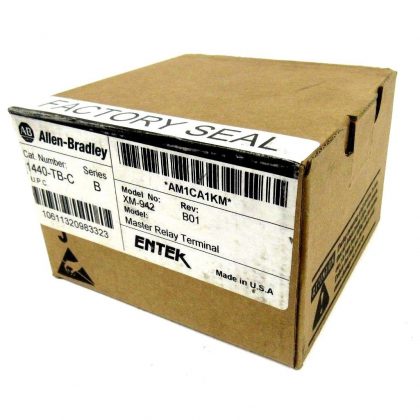 NEW ALLEN BRADLEY 1440-TB-C MASTER RELAY TERMINAL XM-942 SERIES B 1440TBC