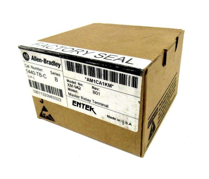 NEW ALLEN BRADLEY 1440-TB-C MASTER RELAY TERMINAL XM-942 SERIES B 1440TBC