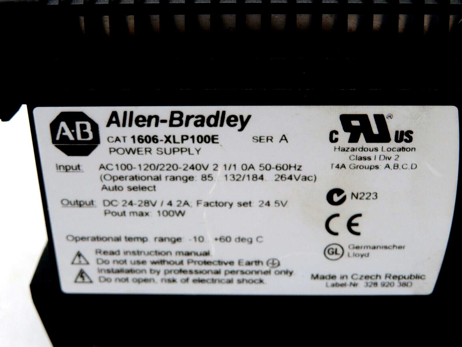 NEW ALLEN BRADLEY 1606-XLP100E POWER SUPPLY SER.A 1606XLP100E - Image 3