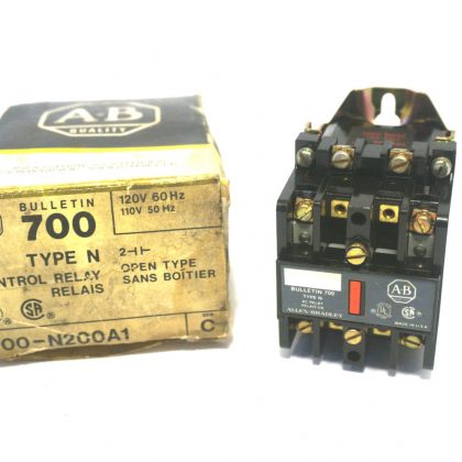 NEW ALLEN BRADLEY 700-N2C0A1 CONTROL RELAY SER.C  700N2C0A1