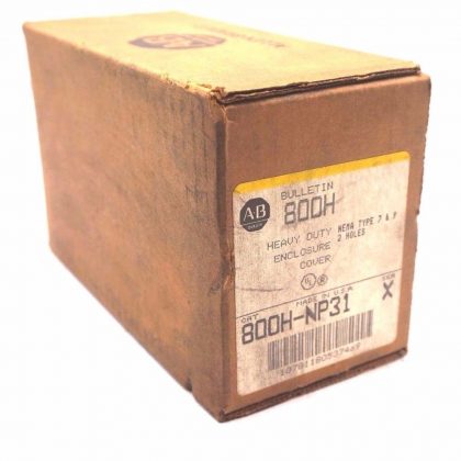 NEW ALLEN BRADLEY 800H-NP31 ENCLOSURE COVER SER.X 800HNP31