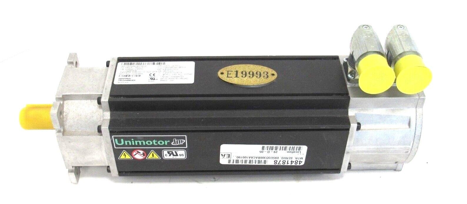 NEW CONTROL TECHNIQUES 095U3D300BACAA100190 SERVO MOTOR - Image 3