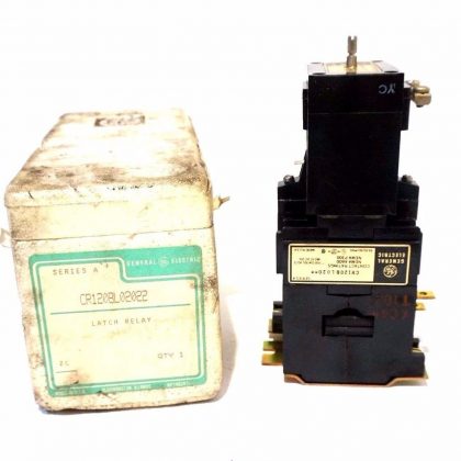 NEW GENERAL ELECTRIC CR120BL02022 LATCH RELAY SER.A