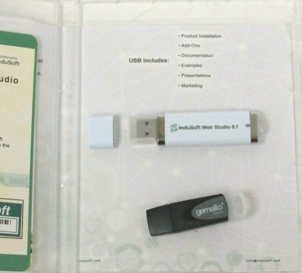 NEW INDUSOFT WEB STUDIO 8.1 IND-16520-NT OPERATOR WORKSTATION PLUS IWS LICENSE - Image 5