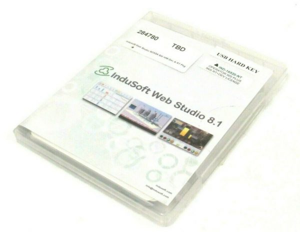 NEW INDUSOFT WEB STUDIO 8.1 IND-16520-NT OPERATOR WORKSTATION PLUS IWS LICENSE