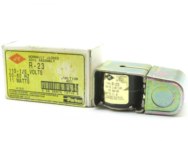 NEW PARKER R-23 COIL ASSEMBLY 110-120V 50-60HZ 11 WATTS R23 - Image 3