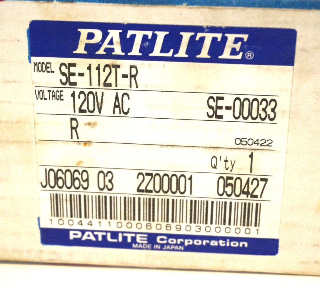 NEW PATLITE SE-112T-R LIGHT TOWER SE112TR 120V AC SE-00033 - Image 3