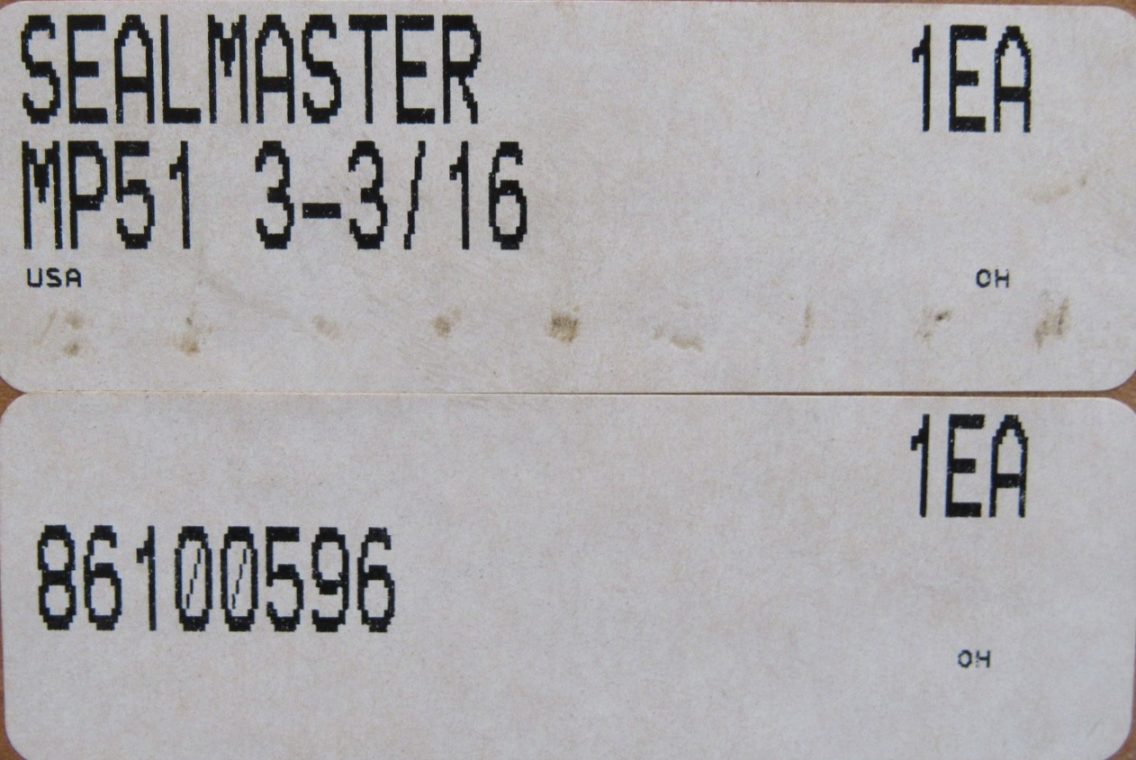 NEW SEALMASTER MP51 PILLOW BLOCK BEARING 3-3/16" - Image 5