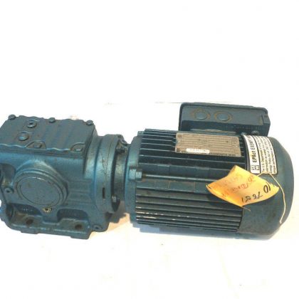 NEW SEW EURODRIVE DFT80N4TN MOTOR 1 HP 1700 RPM WITH S47DT80N4TN GEAR REDUCER