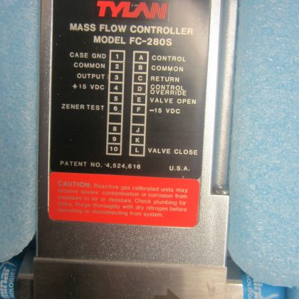 USED Tylan FC-280S Mass Flow Controller 300 SCCM Gas N2 FC280S