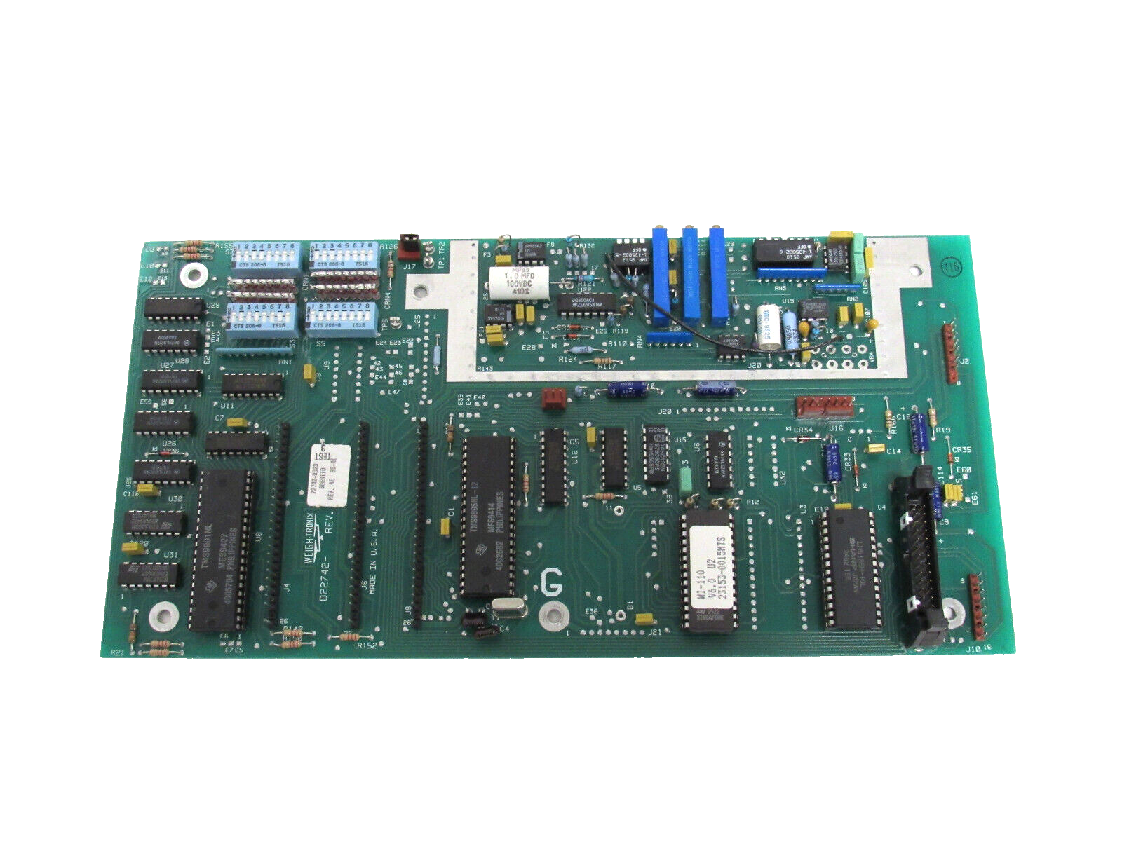 USED WEIGH-TRONIX 22742-0023 CIRCUIT BOARD 227420023 - Image 3