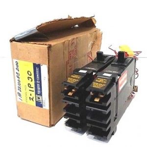 2 NEW SQUARE D FA14030A CIRCUIT BREAKERS FA14030A2100