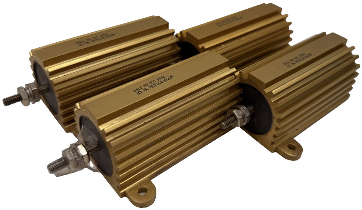 LOT OF 4 NEW VISHAY DALE POWER RESISTORS NH-100 100W NH100