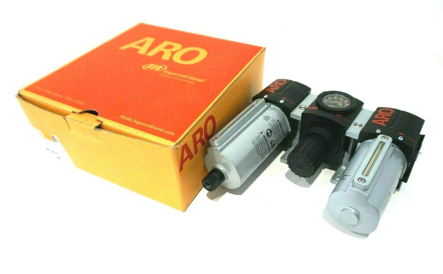 Ingersoll Rand 1/2in Air Piggyback Filter Regulator Lubricator C38341-600-VS for sale online 