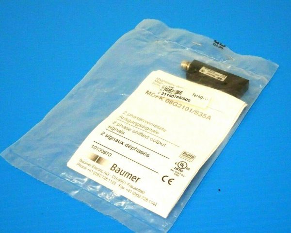 NEW BAUMER ELECTRIC MDFK 08G2101 /S35A MAGNETIC SENSOR MDFK 08G2101S35A