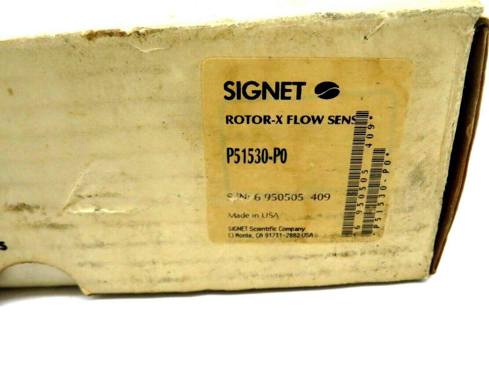 NEW GEORG FISCHER SIGNET P51530-P0 FLOW SENSOR P51530P0 - Image 4