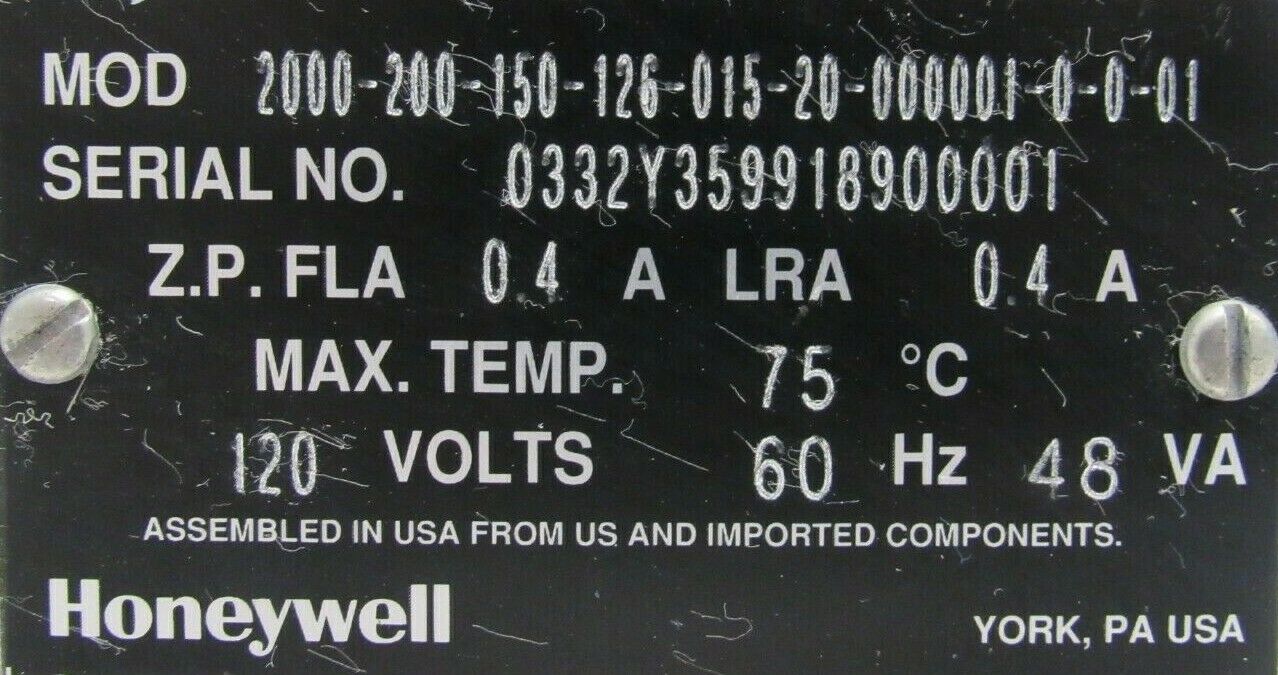 NEW HONEYWELL 2000-200-150-126-015-20-000001-0-0-01 ACTUATOR HERCULINE 2000 - Image 5