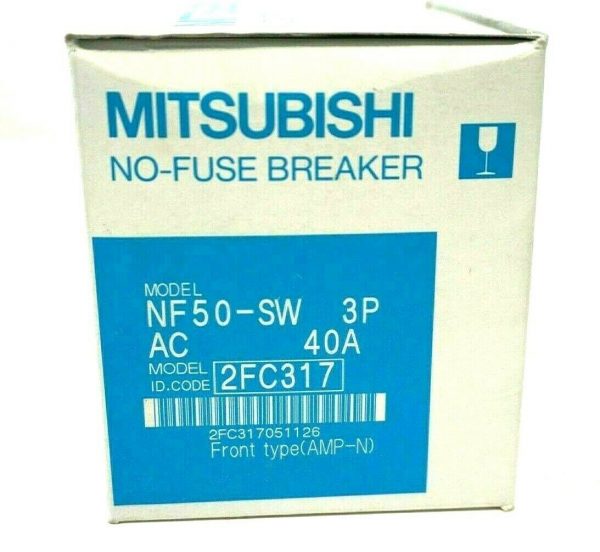 NEW MITSUBISHI NF50-SW-3P-40A CIRCUIT BREAKER NF50-SW NF50SW3P40A - Image 5