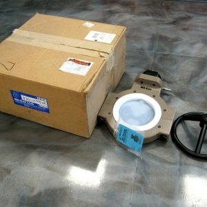 NEW NIL-COR 08-710-L-A-P-B-GR BUTTERFLY VALVE SIZE 8" 7D-33-2298 08710LAPBGR
