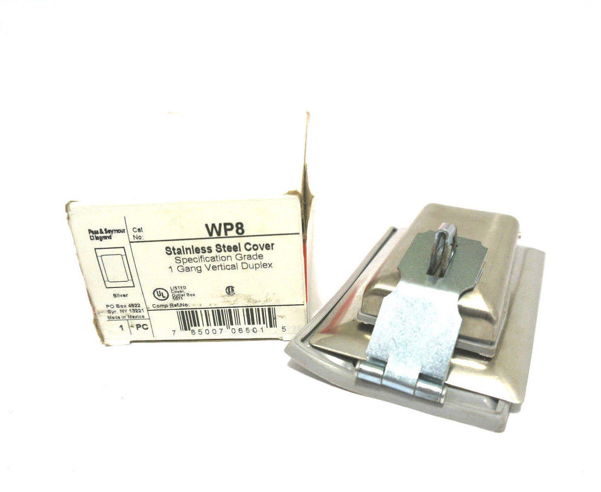 NEW PASS & SEYMOUR LEGRAND WP8 SS COVER - SB Industrial Supply, Inc.