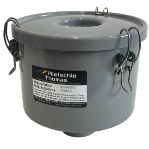 NEW RIETSCHLE THOMAS 51360075 FILTER ASSEMBLY W/FILTER