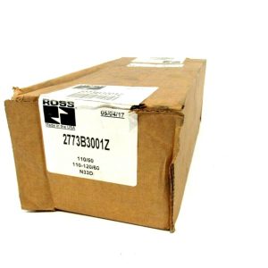 NEW ROSS CONTROLS 2773B3001Z CONTROL VALVE