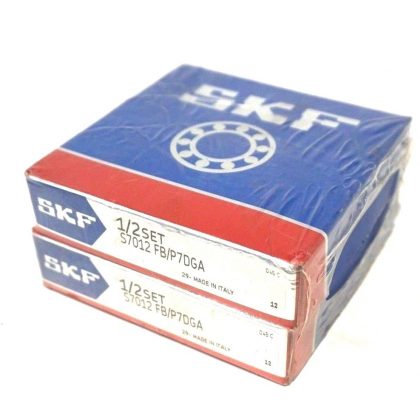 NEW SET SKF S7012 FB /P7DGA BEARINGS S7012FBP7DGA