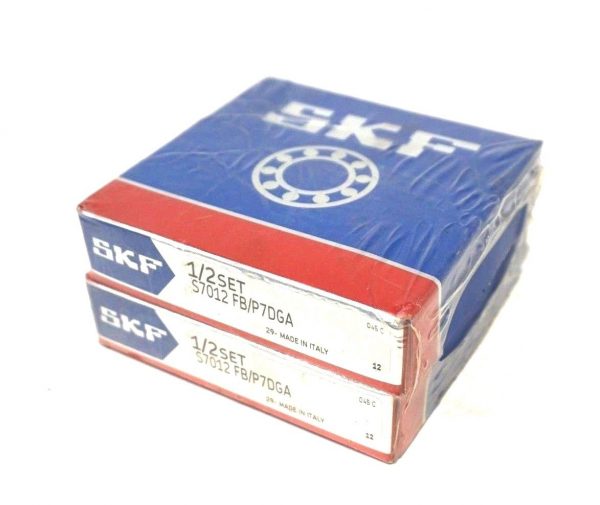 NEW SET SKF S7012 FB /P7DGA BEARINGS S7012FBP7DGA