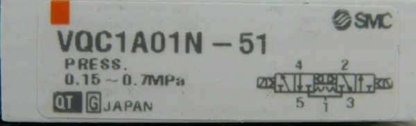 NEW SMC EX260-SEC1 VALVE MANIFOLD EX260SEC1 VV5QC11-DUP0295 VQC1A01N-51 PLUJ703 - Image 7